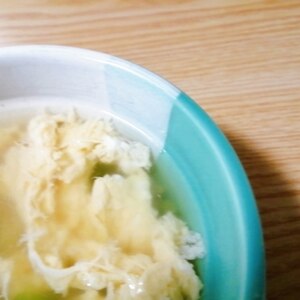 簡単旨味の卵スープ